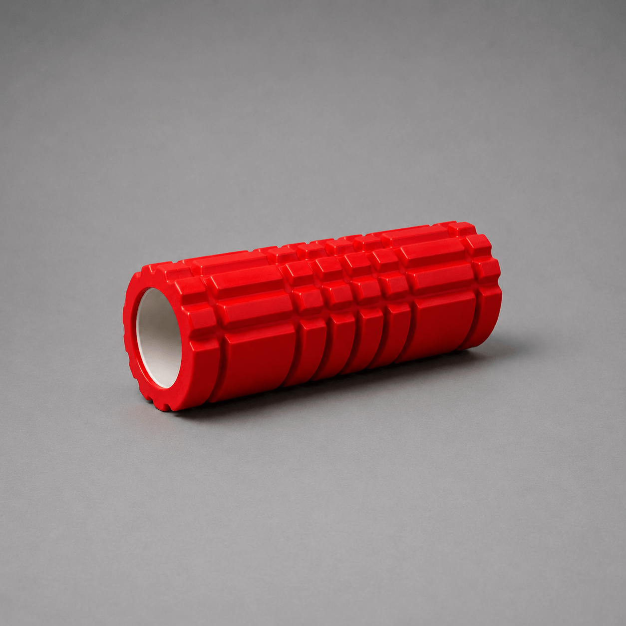 Short Foam Roller with Extended Ridges