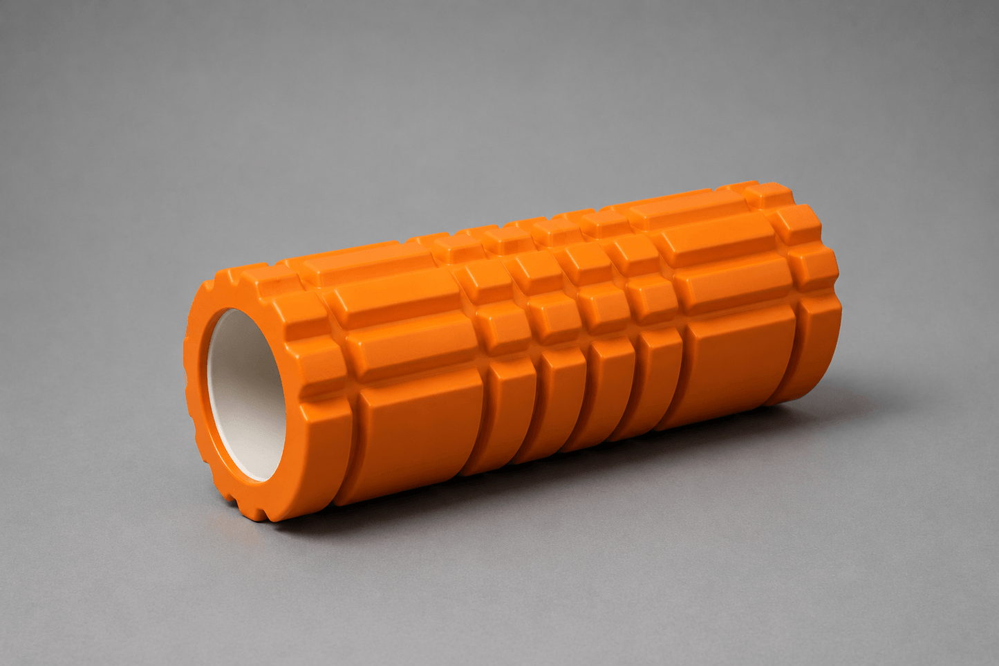 Short Foam Roller with Extended Ridges